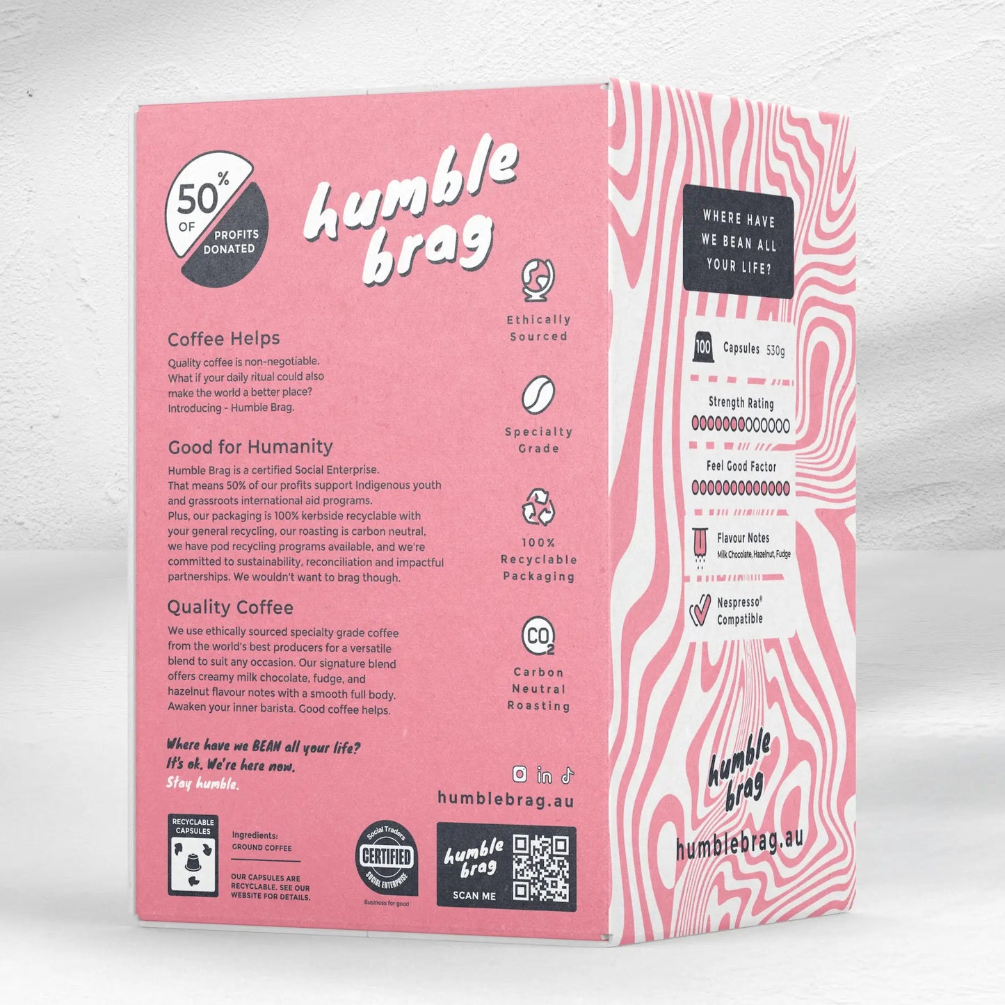 Recyclable Coffee Pods (100 pack)