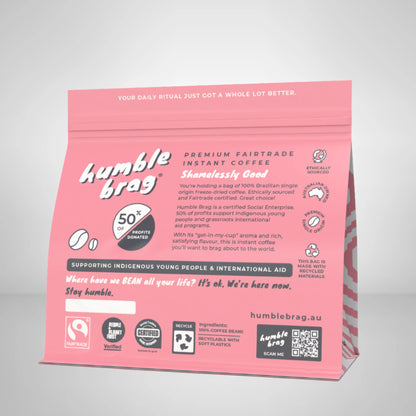 Shamelessly Good Humble Brag Fairtrade Instant Coffee 250g