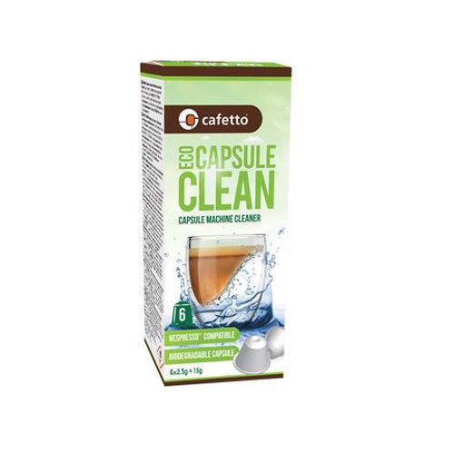 Cafetto Eco Capsule Clean - 6 capsules