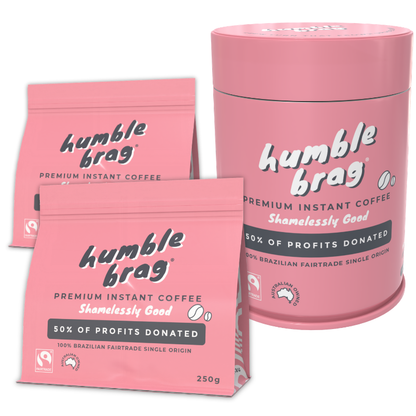 Bundle and Save! Shamelessly Good Fairtrade Instant Coffee Starter Pack
